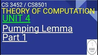 4.9 Pumping Lemma for CFG Part 1 in Tamil