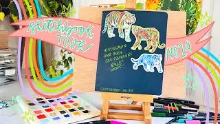 Sketchbook Tour | No. 14 | Stillman and Birn Sketchbook
