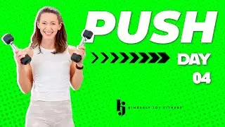 PUSH | Cardio DB Workout- 30 Minute | Day #4
