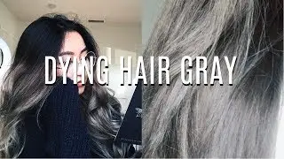 DYING HAIR GRAY