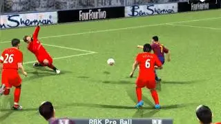 Best Pedro Goal assissted by Neymar and Suarez at pes6
