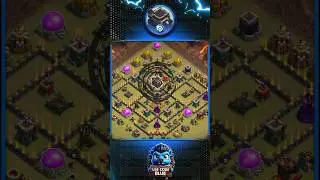 TH9 War BASE for HARD MODE in 2024 ⚒️ | PROOF Replays 🛡 | #clashofclans #cocbases #baselink #coc
