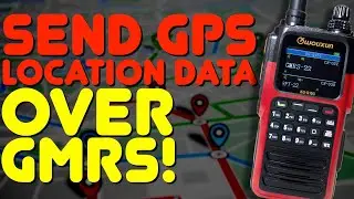 How To Use GPS On The Wouxun KG-Q10G GMRS & KG-Q10H Ham Radios - Transmitting GPS over GMRS and Ham