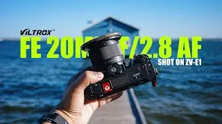 Viltrox FE 20mm f/2.8 AF lens 10Bit 4K 50p/60p Video Test (Shot on ZV-E1)