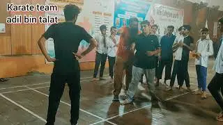 Team karate drill
