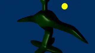 blender animation blob et luciole