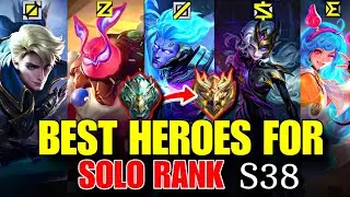 Best Meta Heroes For Solo Rank Season 38 | Best meta heroes for rank up faster mobile legends 2025