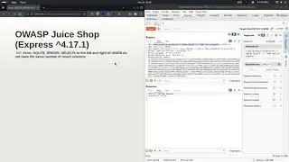 Database Schema - SQL Injection | OWASP Juice Shop Solution