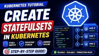 How to create Kubernetes StatefulSets (Quick & Easy Guide)