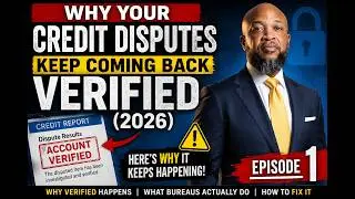 🚨 Why Your Credit Disputes Keep Coming Back VERIFIED in 2026 