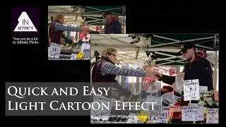 Light Cartooning Effect with Affinity Photo