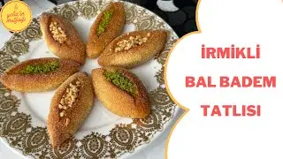 KIYIR KIYIR ŞERBETLİ TAM BİR MİSAFİR TATLISI! İRMİKLİ BALBADEM TATLISI TARİFİ - YELİZ GÜR