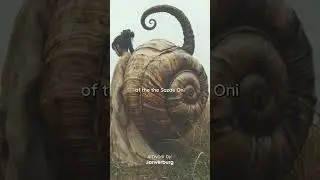 Sazae Oni, the shell monster.