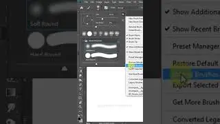 How to import the Brush in Adobe Photoshop