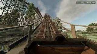 The Rollercoaster On Silverrun Forest FS25