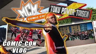WE MADE HISTORY| MCM COMIC CON LONDON 2023 VLOG *KINDA*| Black Cosplay Meet 