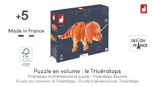 Janod - Puzzle Dinosaure 