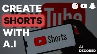 Generate Youtube shorts using AI (easy tutorial)