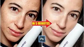 How to Smooth the Skin in Photoshop | Remove the Scars & Blemishes on face in Photoshop |PS Tutorial