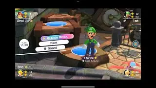 Mario Party Superstar Horror Land Luigi Rosalina Daisy Peach
