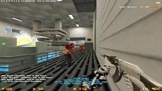 Counter-Strike: [HS] Zombie Plague - (ZoD Labtest) Mode Nemesis, Chainsaw Gameplay