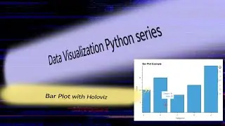 Interactive Bar Plots in Python with HvPlot | Data Visualization Tutorial