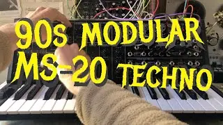 How To: 90s Modular MS-20 Techno