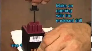 REFILL LEXMARK 70 71 75 - Ink Refill Instructions