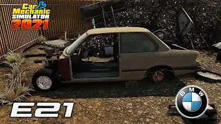 BMW E21 Restoration - Car Mechanic Simulator 2021 - Drag Racing DLC