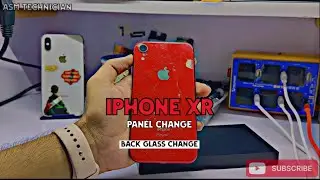 Iphone XR Back Glass and Panel change full guide | how to change iphone back glass and panel