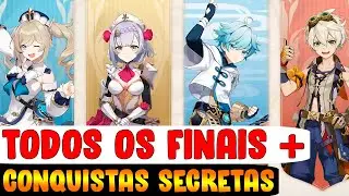 GUIA COMPLETO DO EVENTO DE ENCONTROS (TODOS OS FINAIS + CONQUISTAS SECRETAS) GENSHIN IMPACT