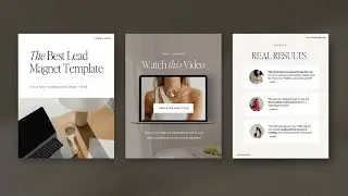 What's Inside the TONIC Lead Magnet Template (Neutral Edition)