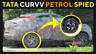 Tata Curvv Petrol spied