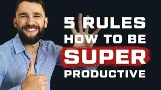 How to be SUPER Productive and STOP Procrastinating!!!
