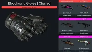 BLOODHOUND GLOVES - CHARRED | COMBOS SKINS