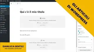 Gli Articoli di Wordpress