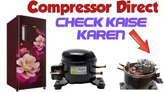 How to check refrigerator| compressor testing | #RepairCity