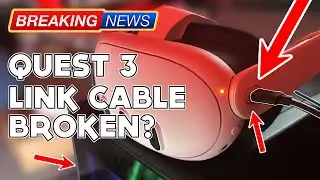 💥 BREAKING NEWS: META QUEST 3 OCULUS LINK CABLE DEFECTIVE?
