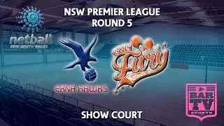 2018 Samsung Premier League Round 5 - U20s/Opens - Showcourt - ERNA Hawks v GWS Fury