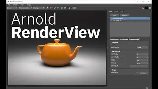Arnold RenderView en 3ds Max - Cómo usar la ventana de render de Arnold - MAXtoA
