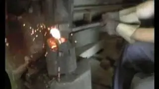 Making katana koshirae, component tsuba 1/5