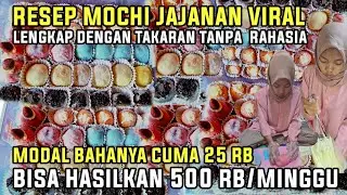 BONGKAR RESEP JAJANAN VIRAL MOCHI LENGKAP DENGAN TAKARAN ! 100% RESEP PEDAGANG TANPA RAHASIA