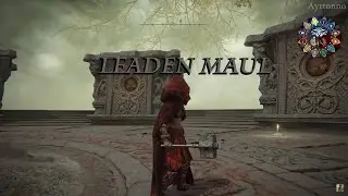 ELDEN RING - Convergence Mod Weapon Showcase - Leaden Maul