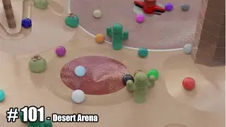 Desert Arena - 3D Marble Race