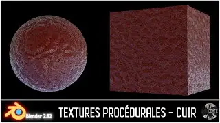 Blender - Textures Procédurales - Cuir