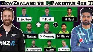 NZ vs PAK Dream11 Prediction, New Zealand Vs Pakistan Dream11 Team, PAK vs NZ Team Today Match