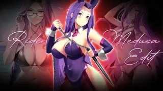 WASTED | MEDUSA (RIDER) EDIT | ALIGHT MOTION | #fateedit #anime #medusa #anime #amv #fateseries