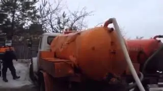 Вакуумная бочка  Восстановление после сжатия!