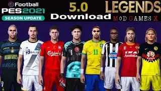 ✔️PES 2021 Classic patch Mod Games X PES 2021 V5.0 OFFLINE