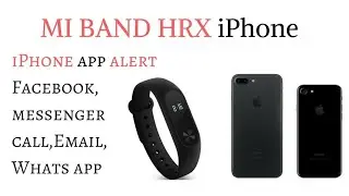 Mi band Hrx NOTIFY & FITNESS APP | CALL,FB,WHATSAPP ALERT CUSTOMIZE | UPDATE MI BAND HRX AND REAPIR